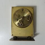 Vintage brass jaz alarm clock