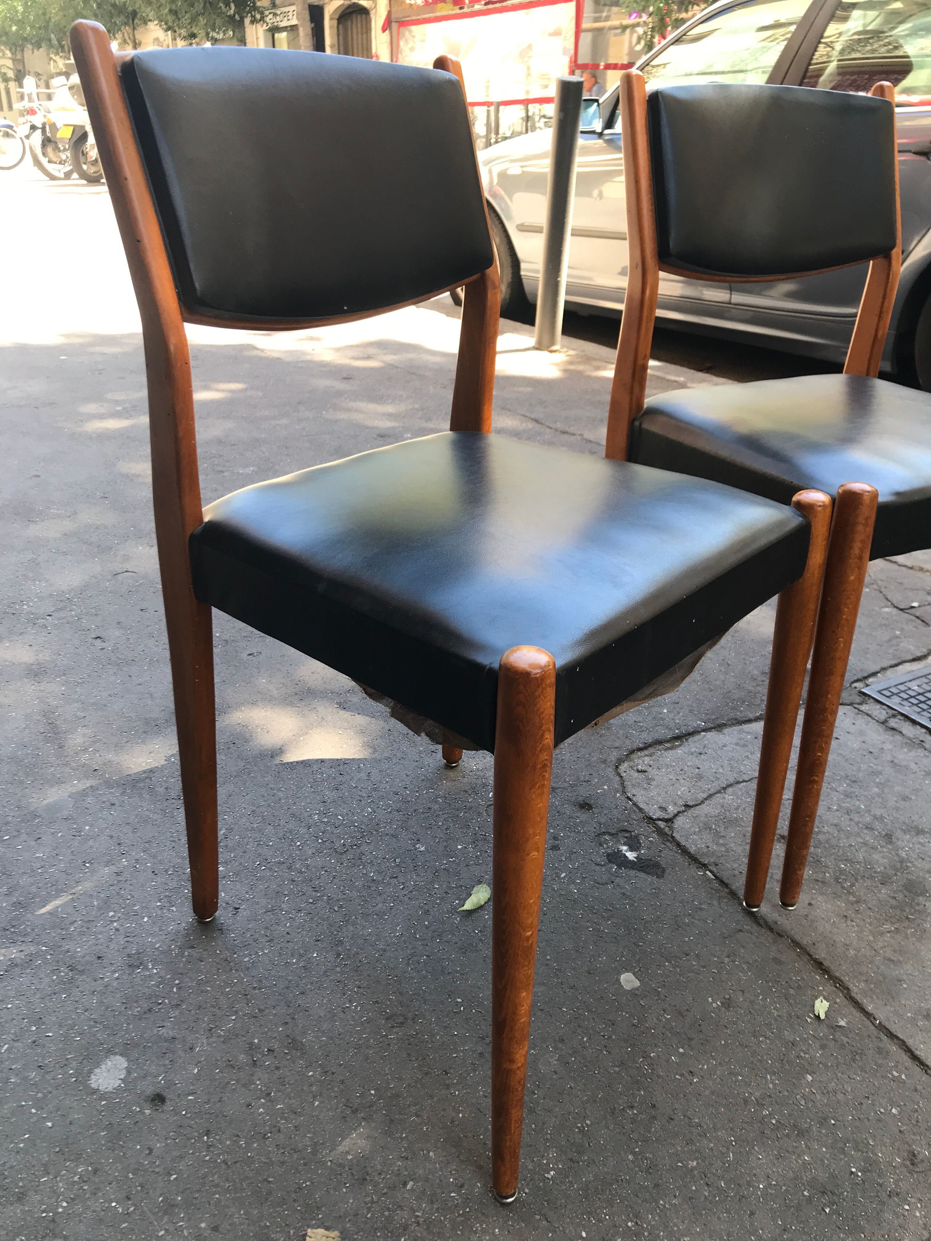Pair of Scandinavian chairs