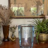 Scandinavian crystal vase from Strombergshyttan 26cm