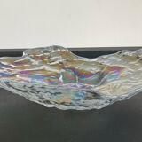 Empty vintage pocket in iridescent glass