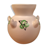 Horned vase André Baud, ceramics of Vallauris