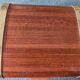 Vintage cigarette box 1950 - Wood and brass cabinetry - Internal ashtray