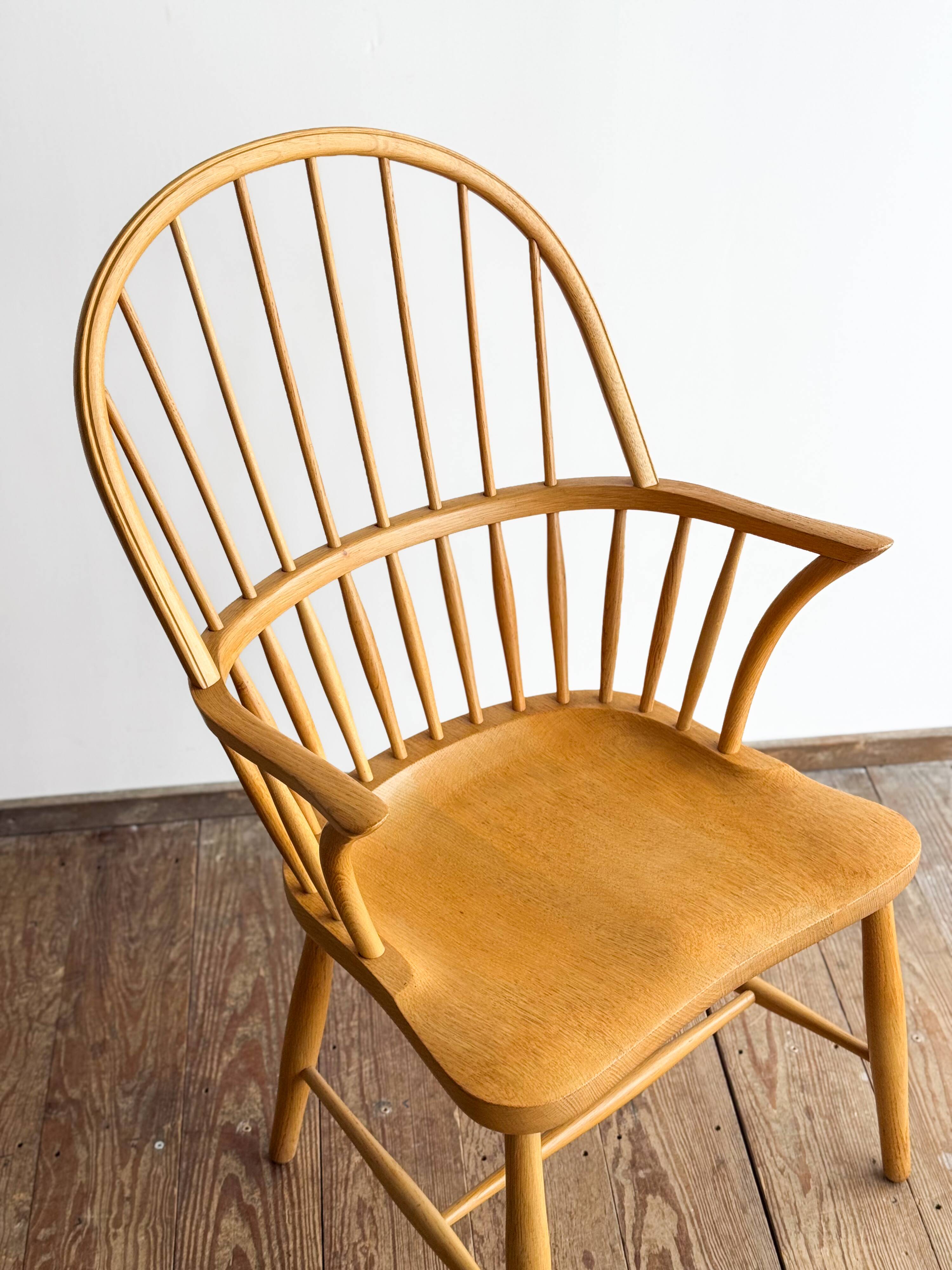 Chair by Frits Henningsen model CH18A in oak, Mid Century Design