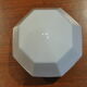 Vintage opaline and porcelain ceiling lamp