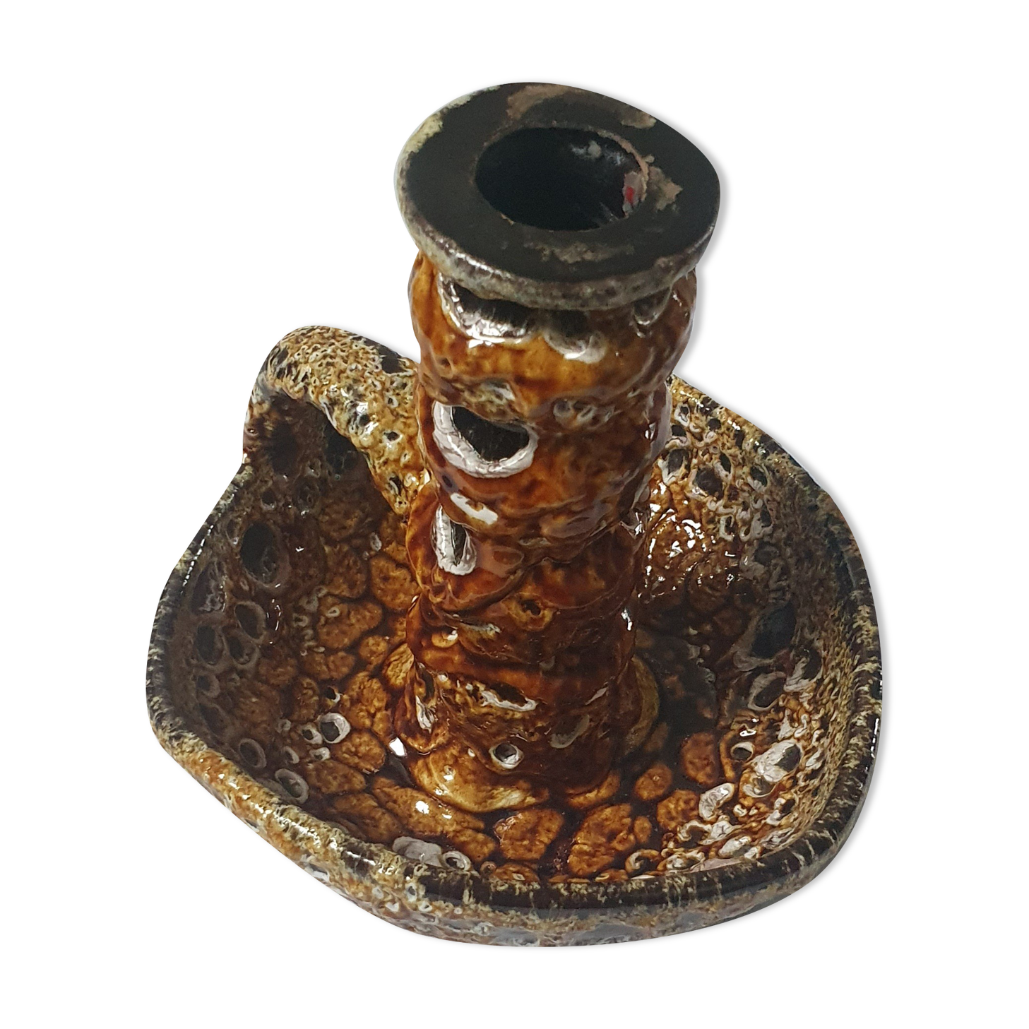 Ceramic candle holder