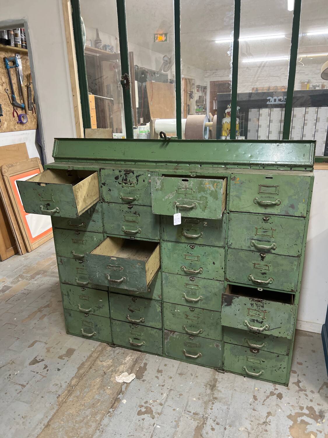 Industrial metal locker