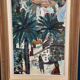 Swedish Oil on Panel – “Southern Village” by Bertil Wahlberg – Signed