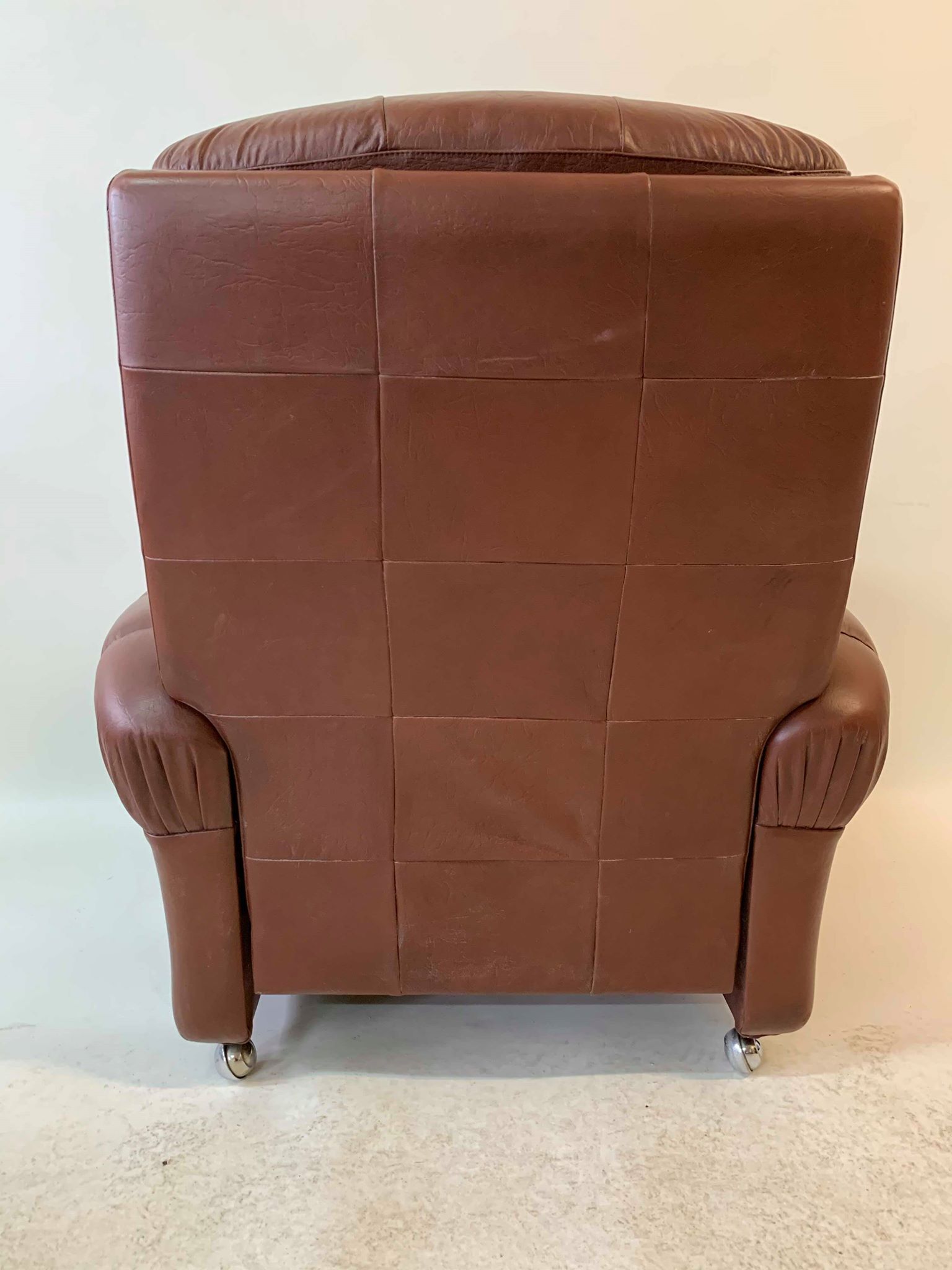Leather armchair, Himolla, Germany, 1970