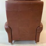 Leather armchair, Himolla, Germany, 1970