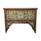 Armoire ou coffre de mariage syrien du 19ème siècle, en marqueterie de nacre