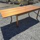 Table scandinave extensible en teck des années 60