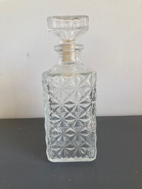 Decanter bottle whisky made in France