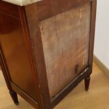 Commode d'entre deux de style Louis XVI en acajou XX siècle