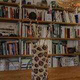 Large Leopard Vase