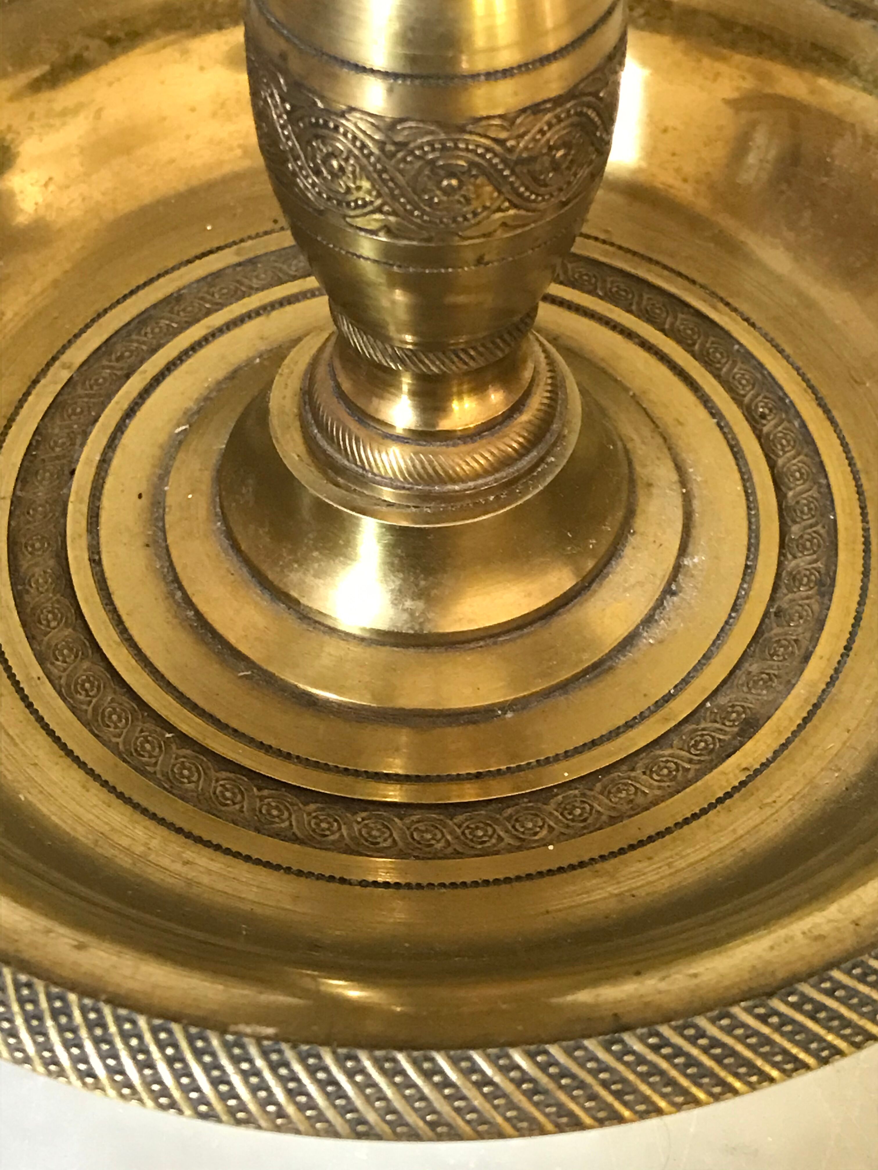 Bouillotte lamp circa 1900