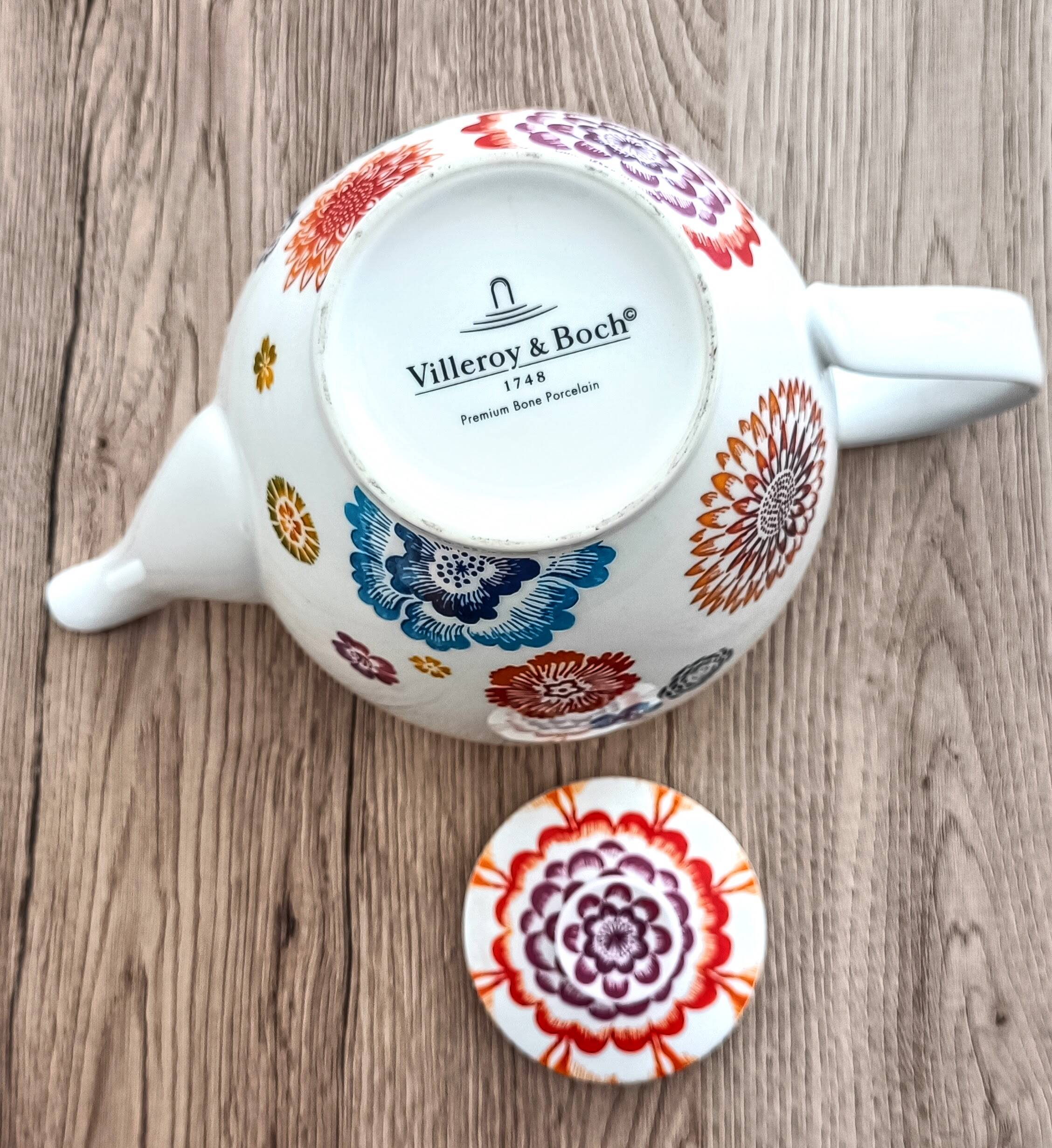 Villeroy and Boch teapot - coffee maker Anmut Bloom collection