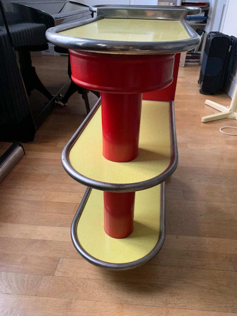 Three-tray rolling table, VANO Roubaix productions
