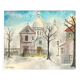 Mid Century Parisian Sacré-Coeur De Montmartre Signed Original Painting