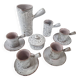 Vintage 1960s stoneware coffee set