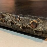 Tableau HST "Paysage pastoral animé vaches et couple" landscape XIX° siècle