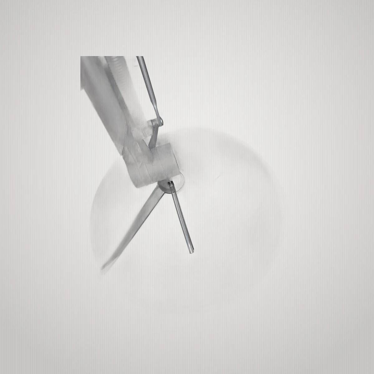Philippe Starck Archimoon K lamp for Flos 1998 with yellow shade.