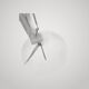 Philippe Starck Archimoon K lamp for Flos 1998 with yellow shade.