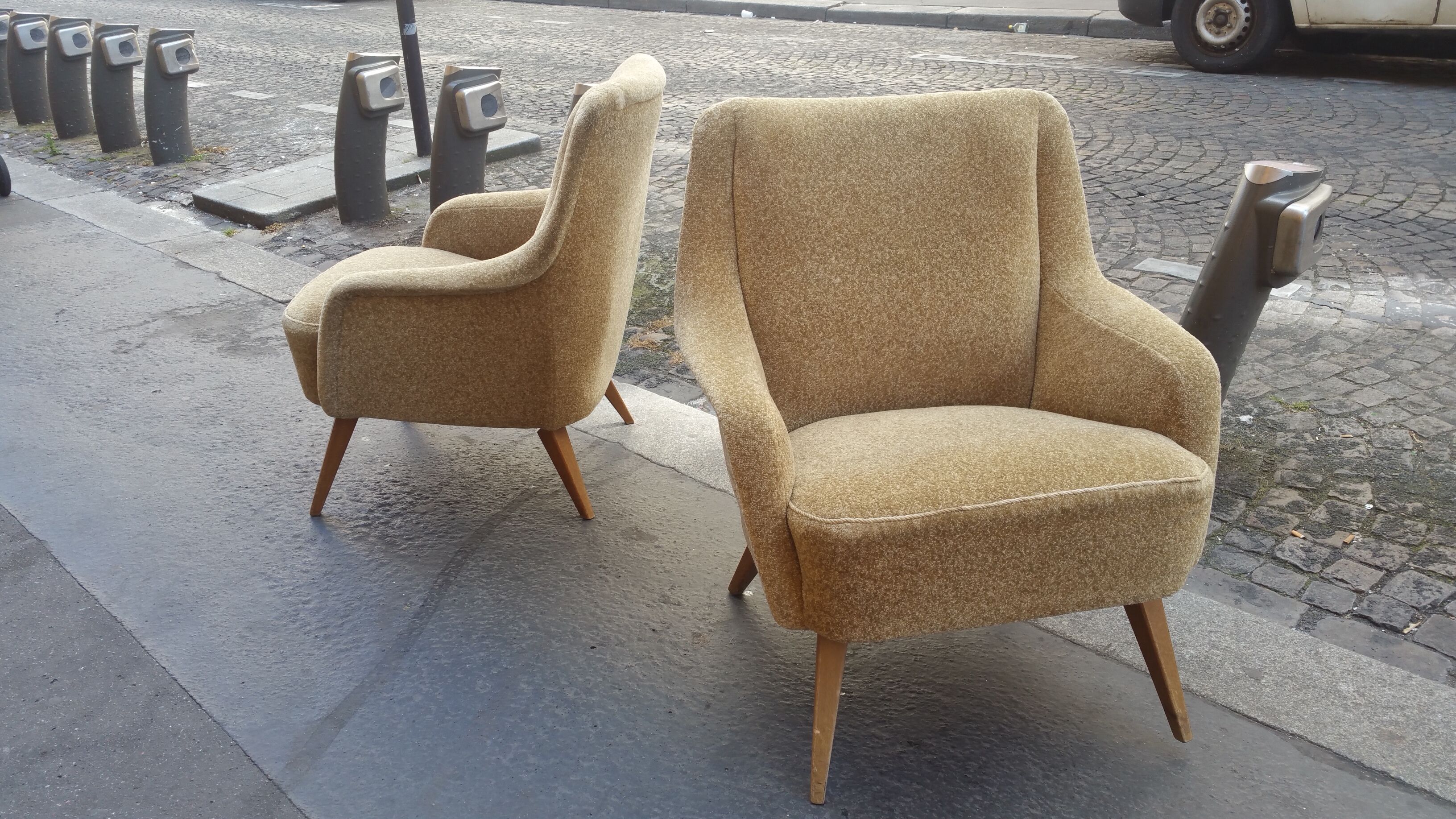 2 superb original 50s chairs