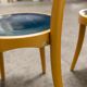set of 4 chairs bistro Baumann model "Pollen café" design Pagnon / Pelhaître 1997