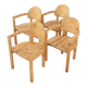 4x Dining Chairs by Rainer Daumiller