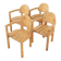 4x Dining Chairs by Rainer Daumiller
