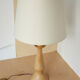 Pied de lampe céramique / grès signé Drillon vintage années 50 / 60