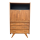 Vintage secretary desk with compass legs