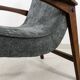 Mid-Century Grey Armchair, 1960's, Poland