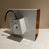 Disco smoked plexiglass wall lamp by Jacqueline Trocmé