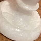 Alabaster lamp base