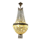 Balloon chandelier with pendants, early 20th century