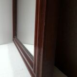 Louis Philippe mirror, mahogany, gendarme hat