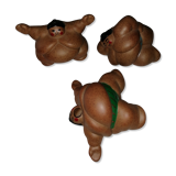 Set of 3 ceramic sumos