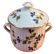 1900s Porcelain cream jug with Forget-me-not decoration