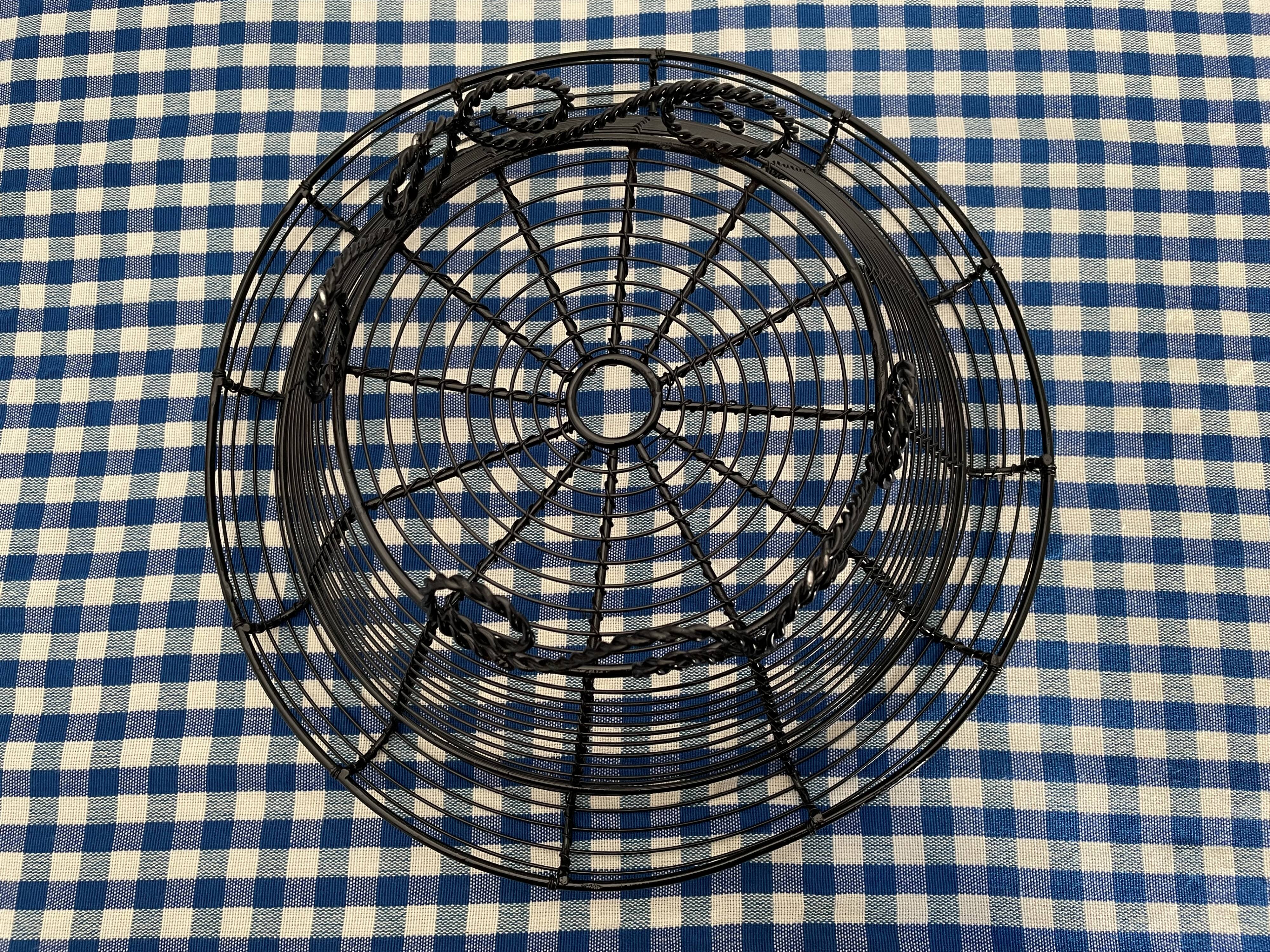 Wired metal basket