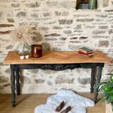 Vintage castle manor entrance furniture console