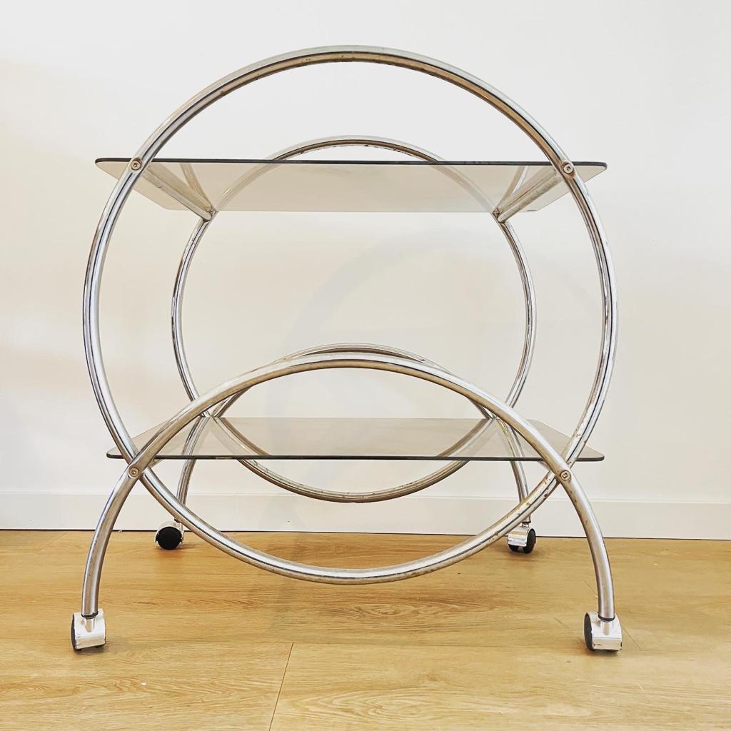 Vintage Ikea bar trolley