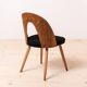 Lot de 4 chaises de salle à manger du milieu du siècle par A.Šuman, retapissées en KVADRAT
