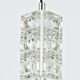 Bakalowits Vienne, jusqu'à trois lampes suspendues en cristal facetté, Autriche, années 1960