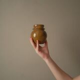 Ceramic vase handmade pottery artisanal production Scandinavian country decoration