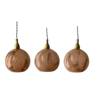 lot de trois lampes baladeuses