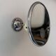 Vintage adjustable chrome mirror, magnifying and illuminating, France 1970