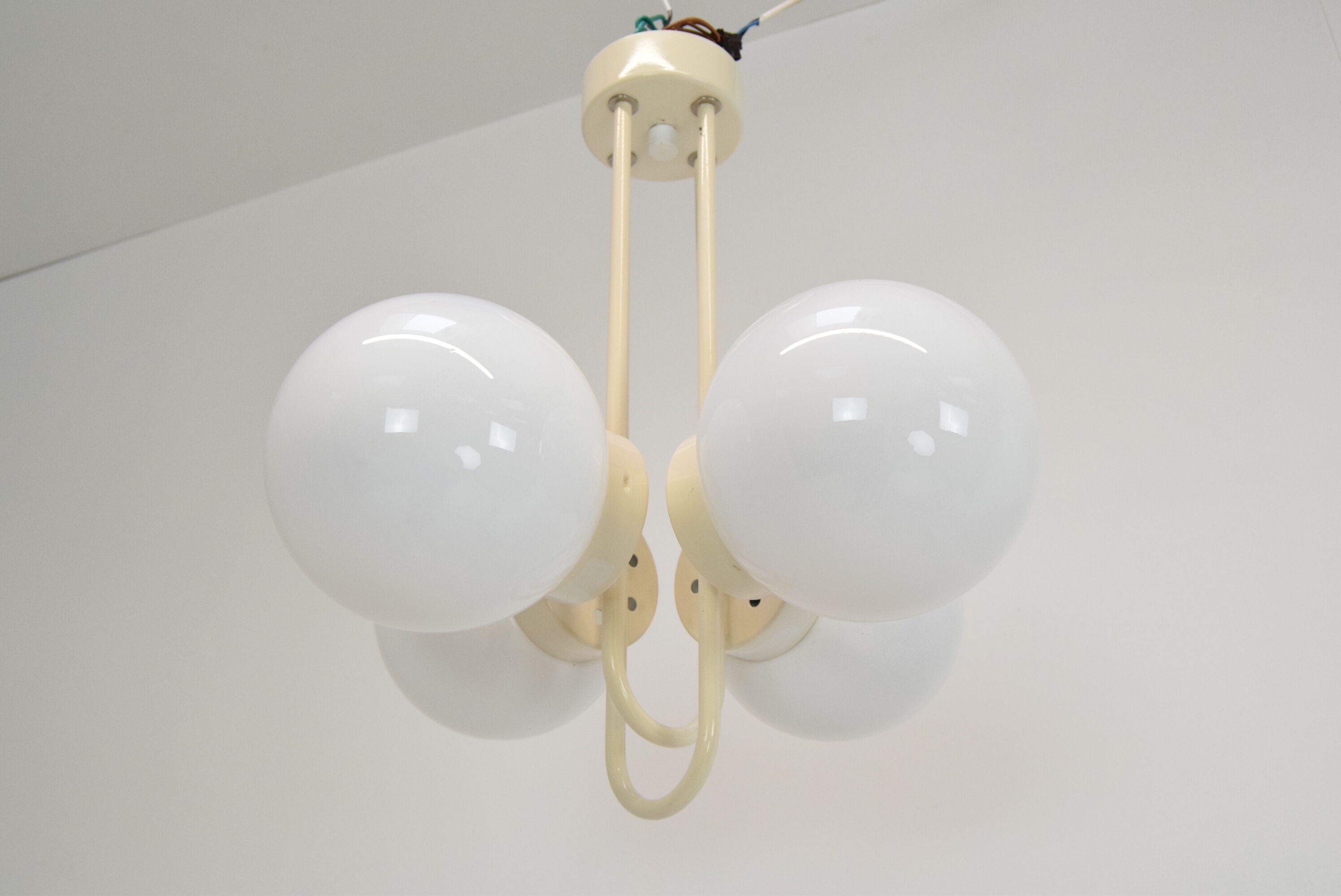 Lustre du milieu du siècle par Instala Decin, années 1970