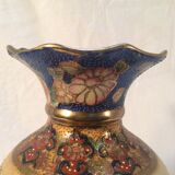 Japanese Satsuma porcelain vase - 30 cm