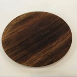 Vintage wooden cups and saucers in teak
